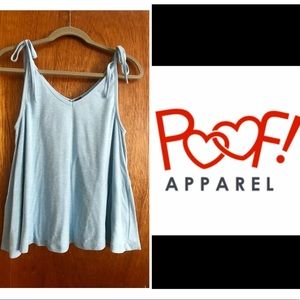 Cotton babydoll tank top